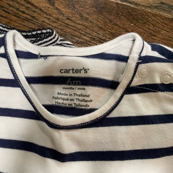 2 Short Sleeve Baby Tees & 1 Short Sleeve Bodysuit, Carter’s, 6m - Picture 5 of 5